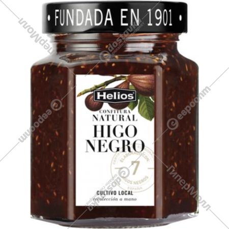 Конфитюр «Helios» Natural, из черного инжира, 330 г