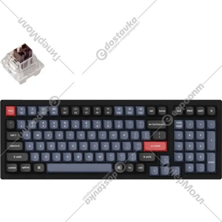Клавиатура «Keychron» K4 Pro Grey, K4P-H3
