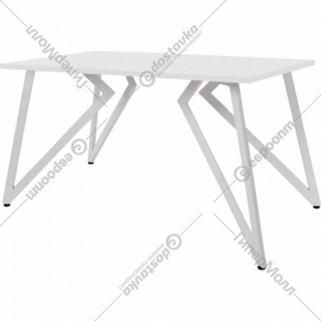 Обеденный стол «Millwood» Женева 18 мм, ЛДСП белый/белый, 100х70х73 см