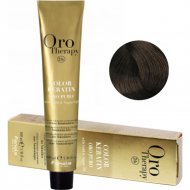 Крем-краска для волос «Fanola» Oro, OP5.00, с кератином, частицами золота и аргановым маслом, 100 мл