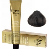 Крем-краска для волос «Fanola» Oro, OP5.1, с кератином, частицами золота и аргановым маслом, 100 мл