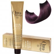 Крем-краска для волос «Fanola» Oro, OP5.2, с кератином, частицами золота и аргановым маслом, 100 мл