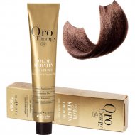 Крем-краска для волос «Fanola» Oro, OP5.3, с кератином, частицами золота и аргановым маслом, 100 мл