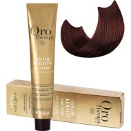 Крем-краска для волос «Fanola» Oro, OP5.5, с кератином, частицами золота и аргановым маслом, 100 мл