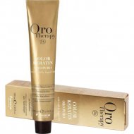 Крем-краска для волос «Fanola» Oro, OP6.0, с кератином, частицами золота и аргановым маслом, 100 мл