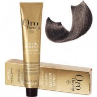 Крем-краска для волос «Fanola» Oro, OP6.1, с кератином, частицами золота и аргановым маслом, 100 мл