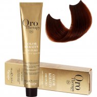 Крем-краска для волос «Fanola» Oro, OP6.34, с кератином, частицами золота и аргановым маслом, 100 мл