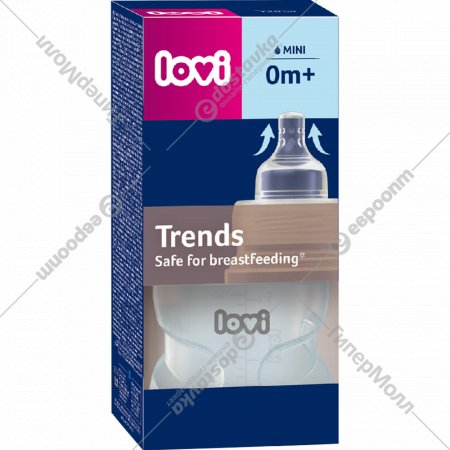 Бутылочка для кормления «Lovi» Trends, 21/565_gre, 120 мл