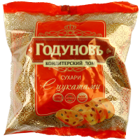 

Сухари "ГОДУНОВЪ"с цукатами,250г