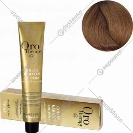 Крем-краска для волос «Fanola» Oro, OP7.0, с кератином, частицами золота и аргановым маслом, 100 мл