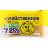 

Хозяйственное мыло(твердое,72%)200г