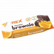 Пирожное протеиновое «ProteinRex» апельсиновый брауни, 50 г