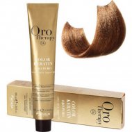 Крем-краска для волос «Fanola» Oro, OP7.3, с кератином, частицами золота и аргановым маслом, 100 мл