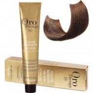 Крем-краска для волос «Fanola» Oro, OP7.31, с кератином, частицами золота и аргановым маслом, 100 мл