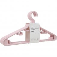 Набор вешалок «Miniso» розовый, 2007488910102, 5 шт