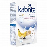 Кашаовсяная «Kabrita» молочная на козьем молоке, банан-чернослив, 180 г