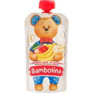 Пюре фруктовое «Bambolina» яблоко и банан, 180 г