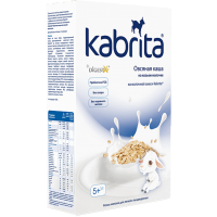 

Kаша"KABRITA"(овс.на коз.мол.с 5 м)180г