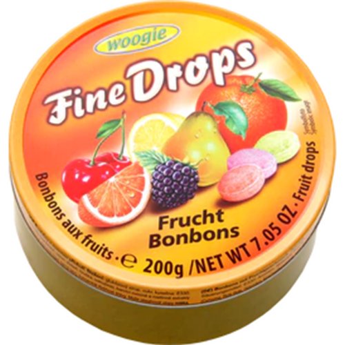 Леденцы «Fine Drops» fruits mix flavour, 200 г