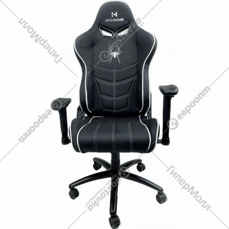 Кресло геймерское «AksHome» Spiderman, Eco, черный/белый