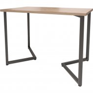 Обеденный стол «Millwood» Лондон 18 мм, ЛДСП дуб табачный крафт/черный, 100х70х73 см