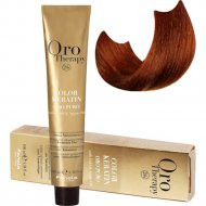 Крем-краска для волос «Fanola» Oro, OP8.4, с кератином, частицами золота и аргановым маслом, 100 мл