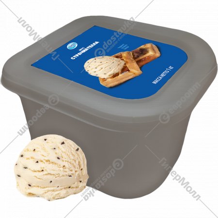 Мороженое «Морозпродукт» шоколадные хлопья, 1 кг