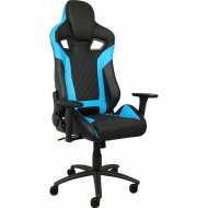 Кресло геймерское «AksHome» Viking, голубой/черный
