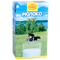 

Молоко"Молочн Гостинец"1,5% ТБА,б/кр,1л