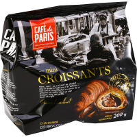 

Круассаны"CAFE DE PARIS"(вкус шокол)200г