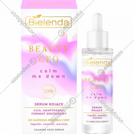 Сыворотка для лица «Bielenda» Beauty CEO Calm Me Down, успокаивающая, 047917, 30 мл
