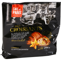 

Круассаны"CAFE DE PARIS"(вкус ванил)200г