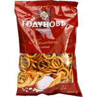 

Колечки с солью"ГОДУНОВЪ"200г