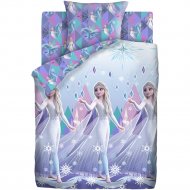 Комплект постельного белья «Холодное сердце Neon» Магия Эльзы, 70х70