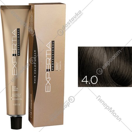 Крем-краска для волос «Farcom» Expertia Professionel, 4.0, 100 мл
