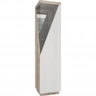Шкаф с витриной «Мебель-КМК» П Лайт, КМК 0551.7, дуб юкон/дуб полярный