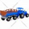 Трактор игрушечный «Полесье» Алтай №2 с прицепом, 84767