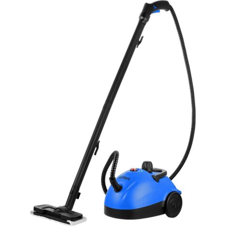 Пароочиститель «Kitfort» КТ-9136-3, черный/синий