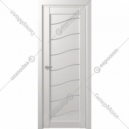 Дверь «Портадом» Deform, D2 ДО Дуб снежный/Матовое, 200х60 см