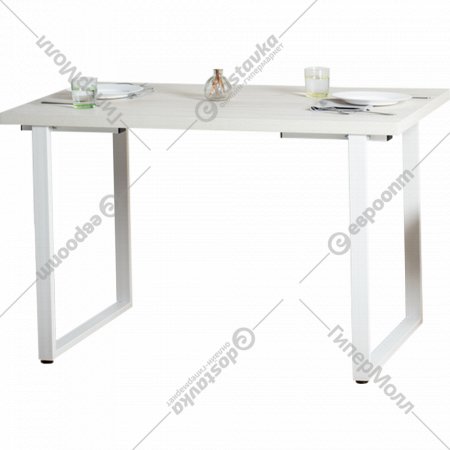 Обеденный стол «Millwood» Уэльс 18 мм, ЛДСП белый/белый, 100х70х73 см