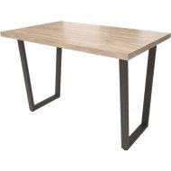 Обеденный стол «Millwood» Уэльс 18 мм, ЛДСП дуб табачный крафт/черный, 100х70х73 см