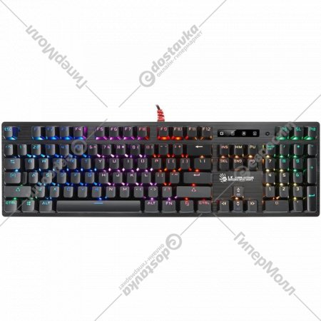 Клавиатура «A4Tech» Bloody B820R Red Switches, black