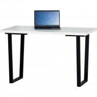 Обеденный стол «Millwood» Уэльс, ЛДСП белый/черный, 120х70х75 см