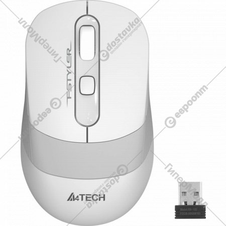 Мышь «A4Tech» Fstyler, FG10, grey