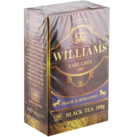 

Чай черн.лист."WILLIAMS"(с ар.берг)100г