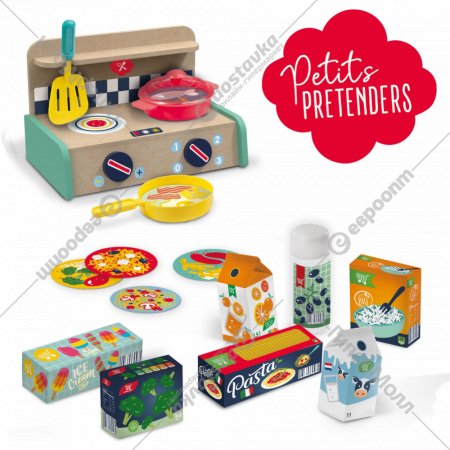 Игровой набор «SES Creative» Petits Pretenders, Готовим на кухне, 18008