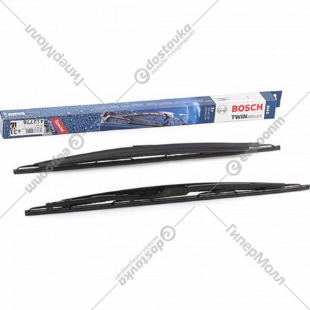 Щетки стеклоочистителя «Bosch» каркасные, 3397001814, 2 шт