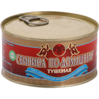 

Конс.мясн."СВИНИНА ПО-ДОМАШ.ТУШ."325г