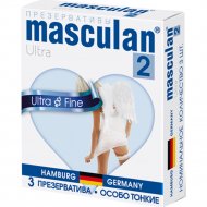 Презервативы «Masculan» Ultra 2, особо тонкие, №3
