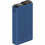 Портативное зарядное устройство «Olmio» QS-20, 043840, 20000mAh, темно-синий